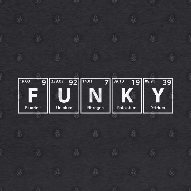 Funky (F-U-N-K-Y) Periodic Elements Spelling by cerebrands